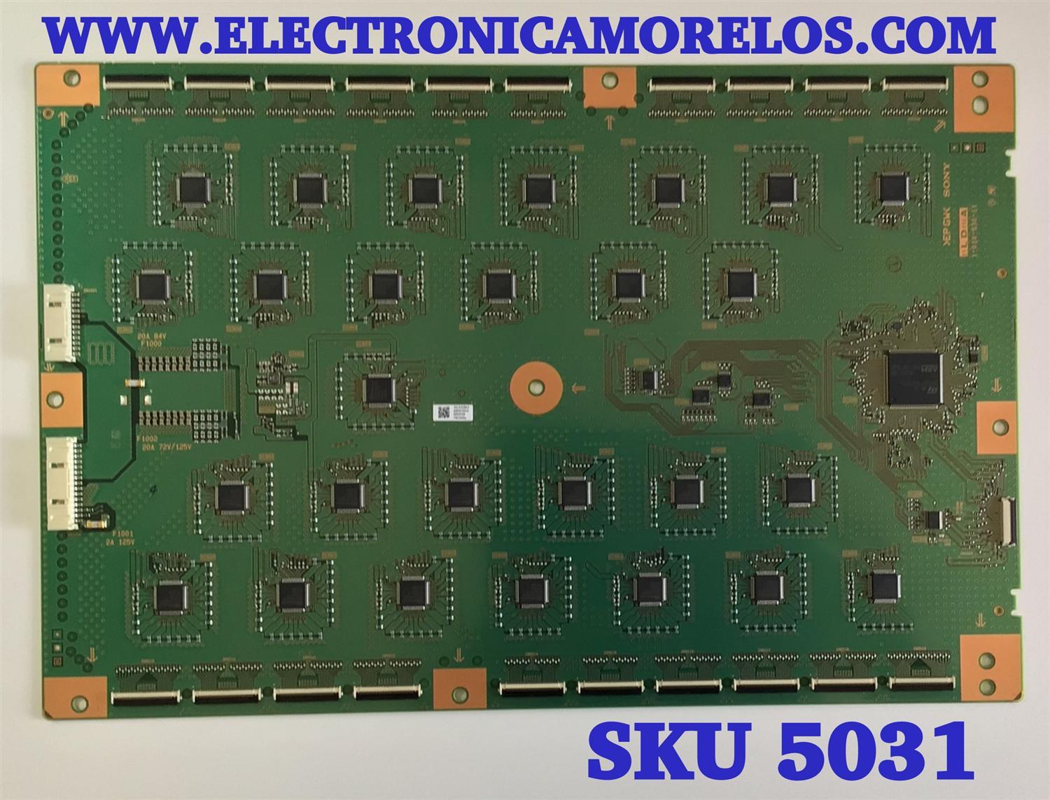 LED DRIVER PARA TV SONY / NUMERO DE PARTE A-5027-231-A / 1-010-530-11 / A5027231A / 0002733 / 21LD418A2 / FW1000a / PANEL HDBO075DDU02 / MODELO XR-75Z9J / XR75Z9J